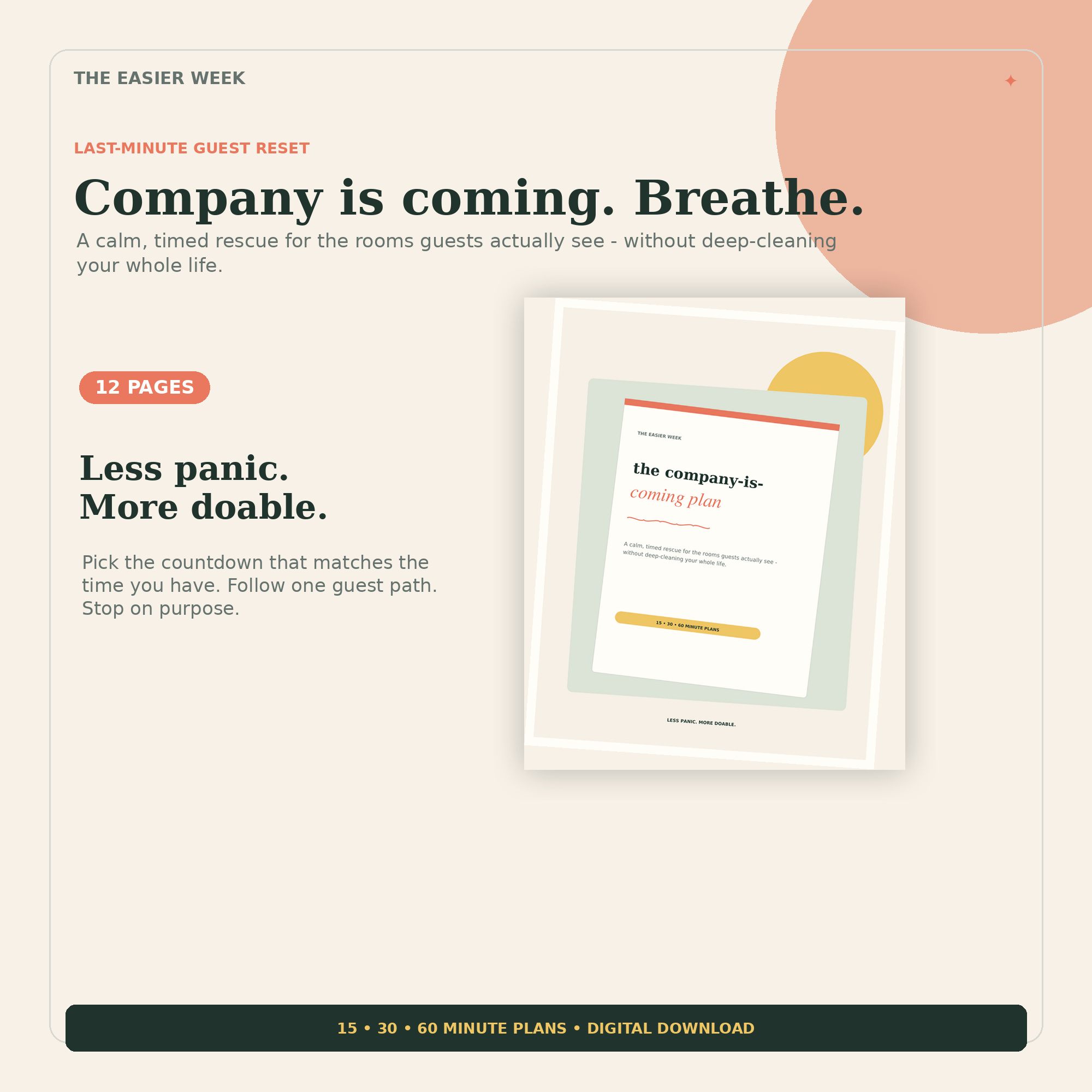 Cover of The Company-Is-Coming Plan